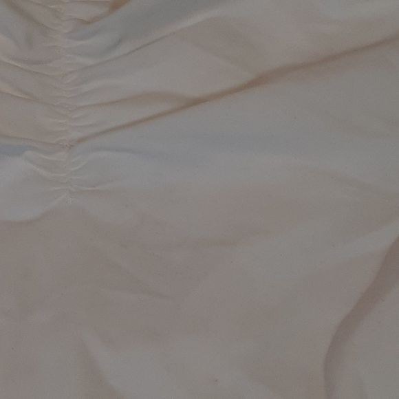 Swimsuits For All Triple String Cut Out White Bikini Swim Bottoms NWT - Picture 11 of 15